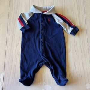 Ralph Lauren Boys Romper Jumpsuit Bodysuit Footie Sleeper 1 pc Newborn